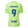 Camisola FC Barcelona Lewandowski 9 Homen Equipamento 3ª 24/25