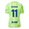 Camisola FC Barcelona Raphinha 11 Homen Equipamento 3ª 24/25