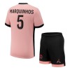 Camisola + Calções Paris Saint-Germain Marquinhos 5 Criança Equipamento 3ª 24/25