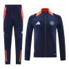 Manchester United Homen Casaco de Treino Conjunto 24/25 Navy