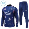 Paris Saint-Germain Criança Conjunto de Moletom de Treino Quarto-Zíper 24/25 Navy