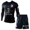 Camisola + Calções Guarda-Redes Atlético Madrid Criança Manga Comprida Equipamento 1ª 24/25