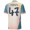 Camisola + Calções Manchester City Foden 47 Criança Equipamento 4ª 24/25