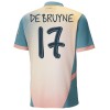 Camisola Manchester City De Bruyne 17 Homen Equipamento 4ª 24/25