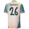 Camisola Manchester City Savinho 26 Homen Equipamento 4ª 24/25