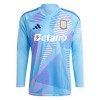 Camisola + Calções Guarda-Redes Aston Villa Criança Manga Comprida 24/25 Azul