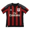 Camisola AC Milan 2015-16 Retro Homen Equipamento 1ª