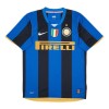 Camisola Inter Milan 2008-09 Retro Homen Equipamento 1ª