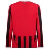 Camisola AC Milan Manga Comprida Homen Equipamento 1ª 24/25