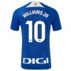 Camisola Athletic Club Williams JR 10 Homen Equipamento 2ª 24/25