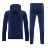 Manchester United Hoodie Homen Conjunto de Moletom de Treino 24/25 Navy