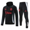 Manchester United Hoodie Homen Conjunto de Moletom de Treino 24/25 Navy