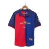 Camisola Barcelona 1999-00 Retro Homen Equipamento 1ª