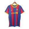 Camisola Barcelona 2010-11 Retro Homen Equipamento 1ª