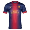 Camisola Barcelona 2012-13 Retro Homen Equipamento 1ª