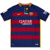 Camisola Barcelona 2015-16 Retro Homen Equipamento 1ª