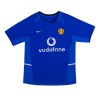 Camisola Manchester United 2002-03 Retro Homen Equipamento 3ª