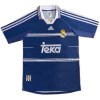 Camisola Real Madrid 1998-99 Retro Homen Equipamento 2ª