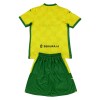 Camisola + Calções Norwich City Criança Equipamento 1ª 24/25