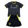 Camisola + Calções Norwich City Criança Equipamento 2ª 24/25