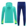 Brasil Homen Conjunto de Moletom de Treino 24/25 Verde